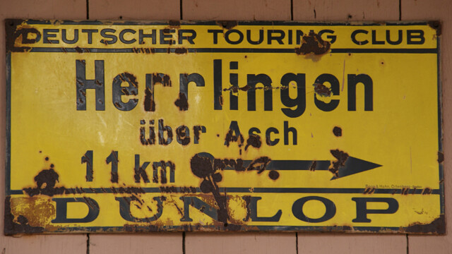 Alter Wegweiser Alter Wegweiser