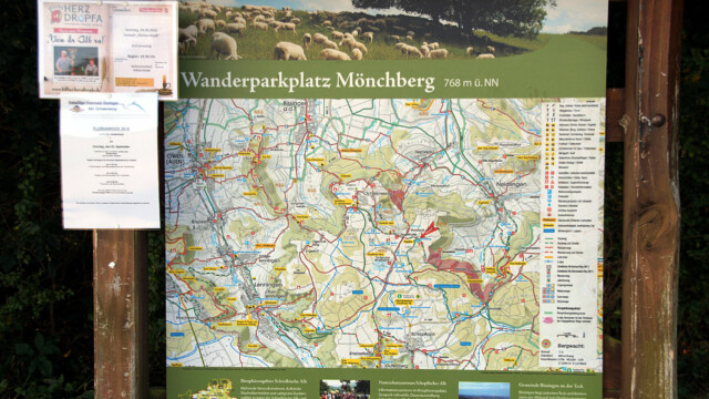 Wanderparkplatz Mönchberg Wanderparkplatz Mönchberg