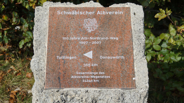 Alb-Nordrand-Weg Alb-Nordrand-Weg