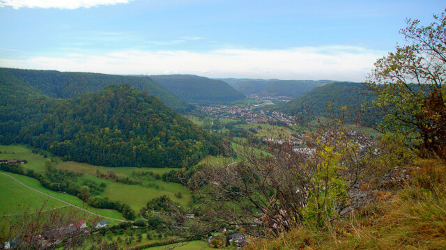 Blick vom Oberbergfelsen