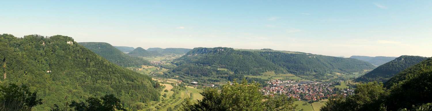 Blick vom Burgstall Blick vom Burgstall